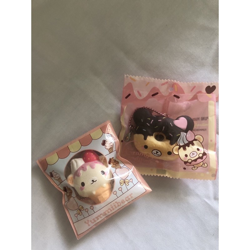 mini squishy • yummiibear mini donut & mini ice cream