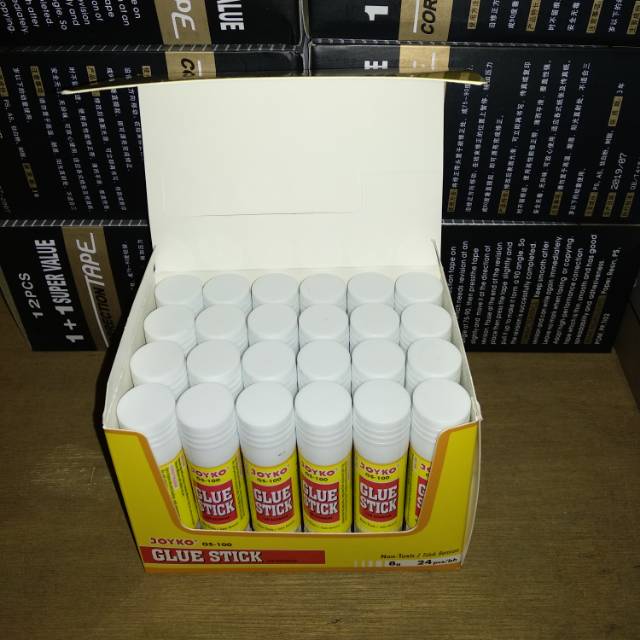 

Grosir Lem stik joyko pembelian 1 pak isi 24 pcs