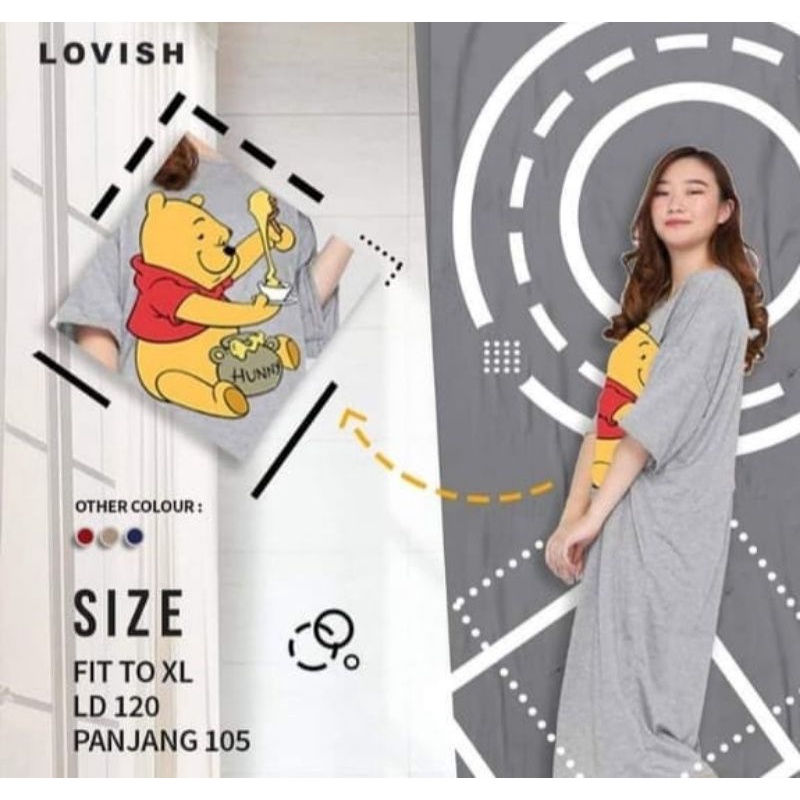 Tunik Pooh/ Tunik Wanita / Grosir Tunik Murah