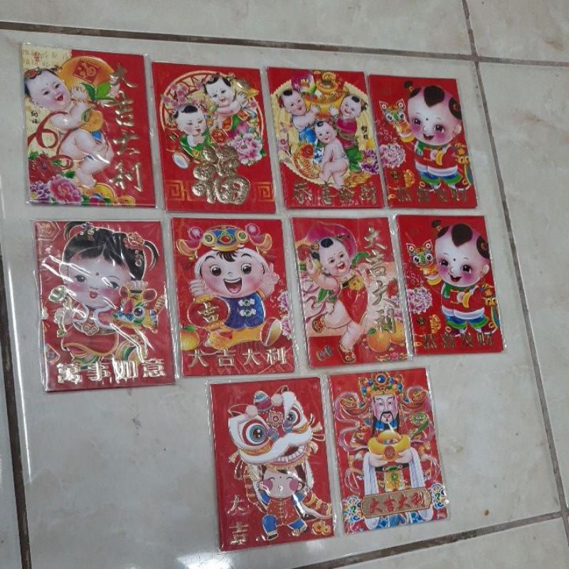 

Angpao Imlek 1 Pak (6Pcs) / Amplop Imlek Sedang