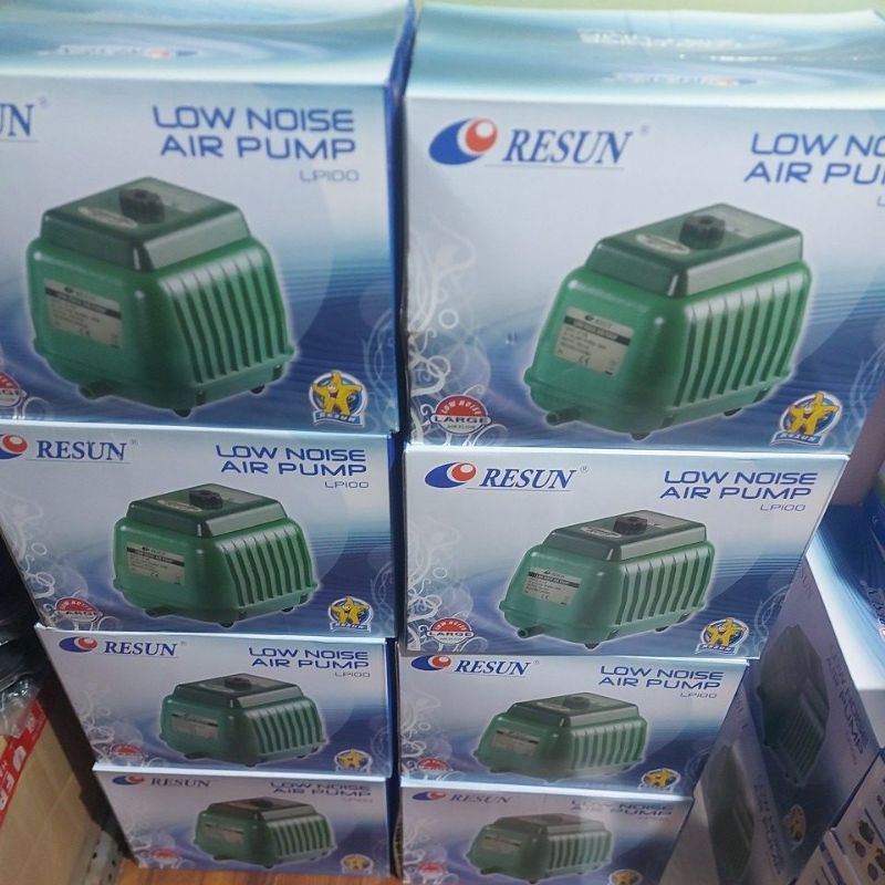 resun air pump lp 100  aerator oksigen aquarium