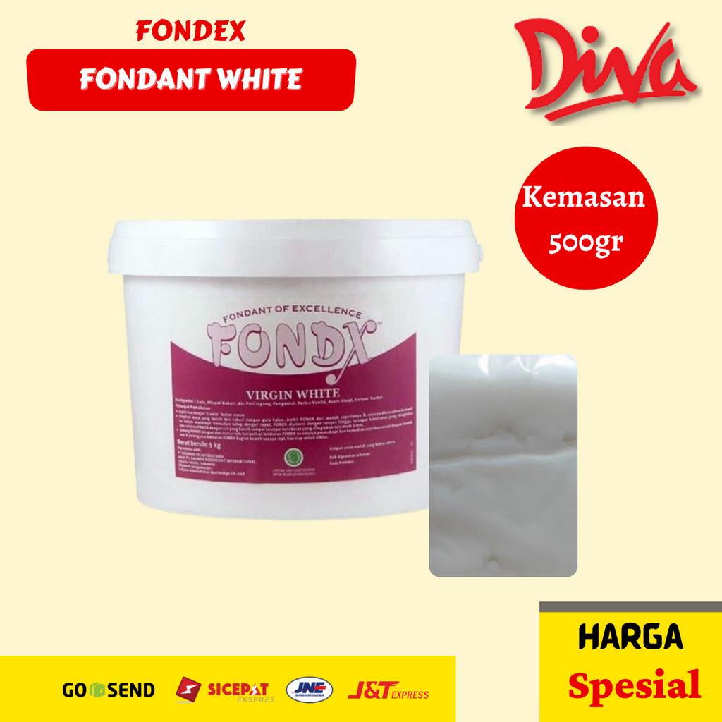 

[500gr] Fondex Fondant Icing / Fondx Virgin White