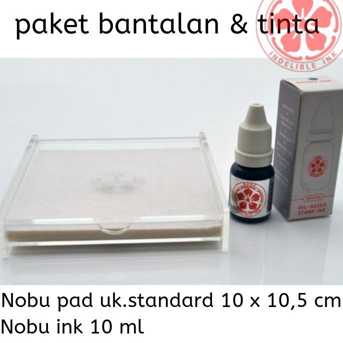 

Paket Tinta Nobu Ink - Tinta + Bantalan Lambat Kering Shield MCBV44 Ayo Order