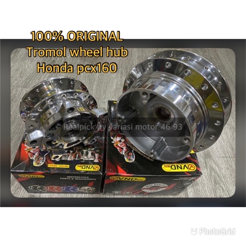 tromol vnd pcx 160 tromol vnd original pcx 160 set depan belakang