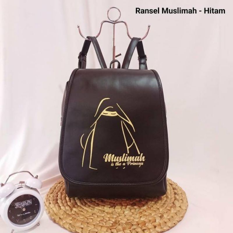 Tas Ransel Dakwah Muslimah Cadar Niqab niqabis dewasa & anak