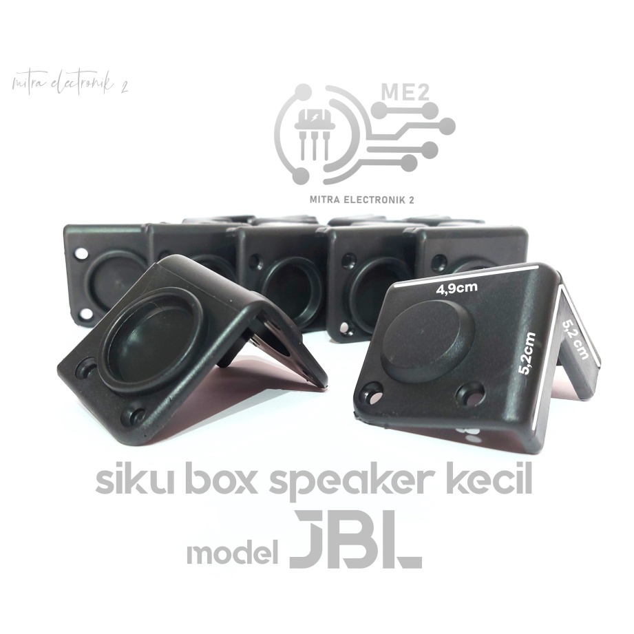 Siku Sudut Kaki Box Speaker Kecil Plastik Tebal Model JBL