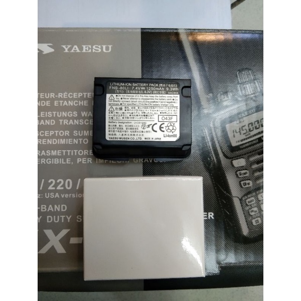 Batre ht yaesu vx6r vx 3r FNB 80 Li promo