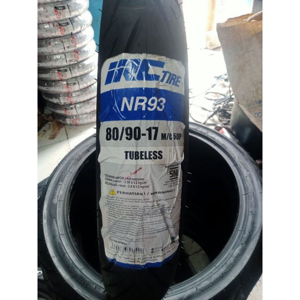 Ban Luar IRC 80-90-17 Ring 17 Tubless