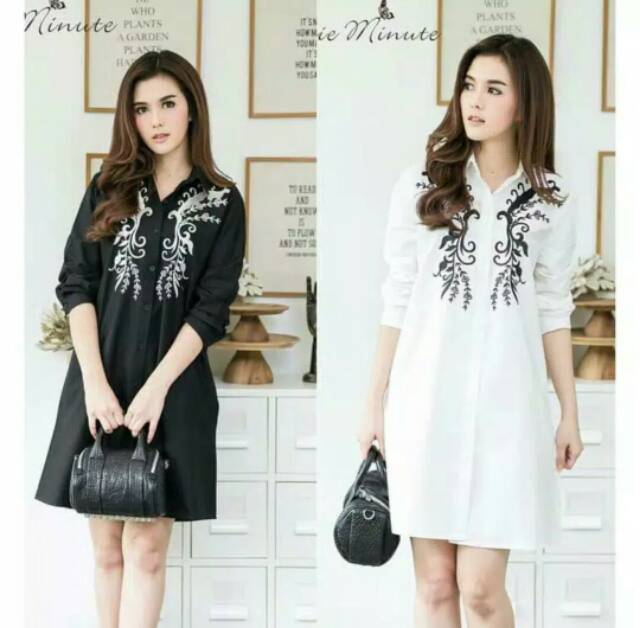 Dress Flower/Mini dress/Dress Selutut/Tunik/Dress Cewek