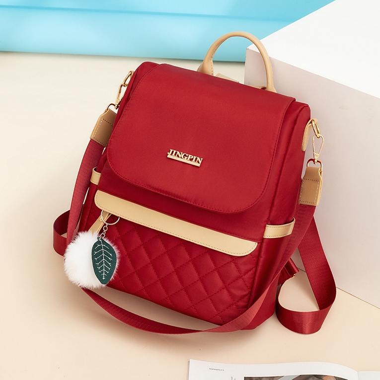 {GLM.19Au22м} TAS RANSEL WANITA ANTI AIR IMPORT KOREA DURANI BACKPACK WANITA GENDONG PUNGGUNG SEKOLA