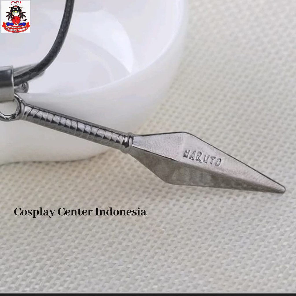 [Bisa COD] Kalung Anime Naruto bandul Shuriken Anime Naruto Cosplay/ Kalung Liontin Naruto