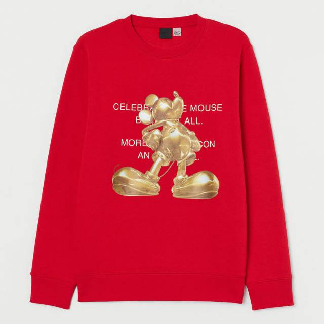 h&m mickey mouse sweatshirt