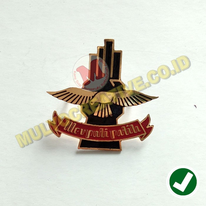 Pin Merpati Putih - Lencana Logo Merpati Putih