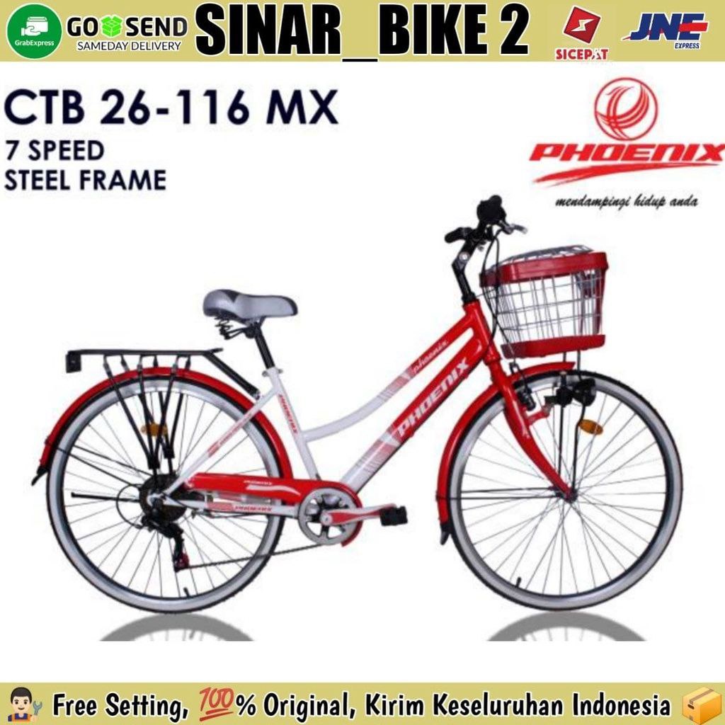 Sepeda Mini Keranjang CTB PHOENIX 26 Inch 116 MX