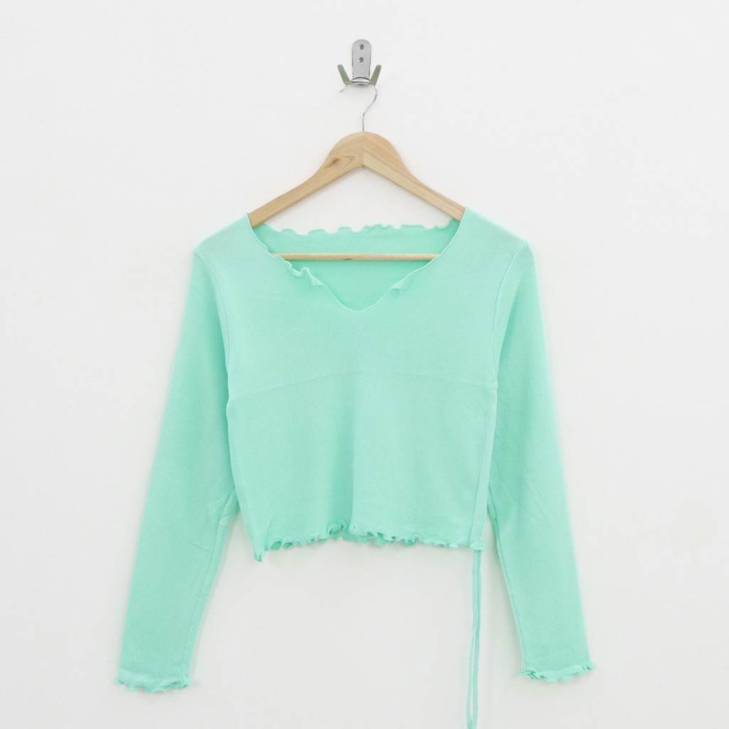 Bovi knit long top -Thejanclothes