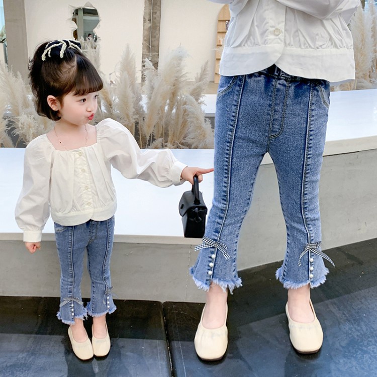 Celana Jeans Anak / Celana Panjang Anak / Celana Anak Tanggung / Celana Fashion Anak / Jeans Pants Anak / Celana Sobek Anak / Celana Denim Anak