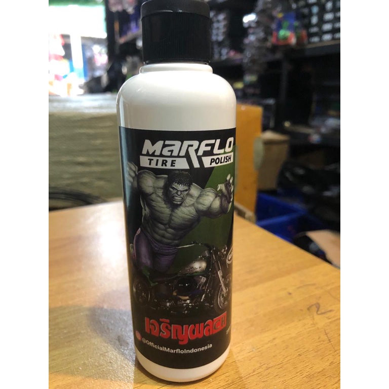 MARFLO ORIGINAL PENGKILAP BAN MOTOR TIRE POLISH