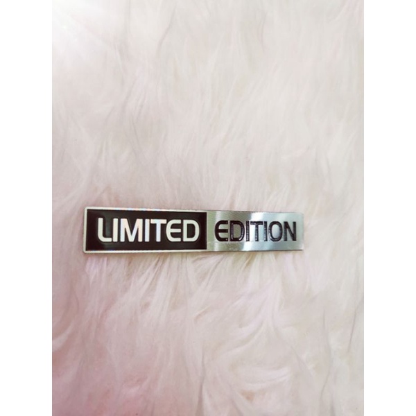 Emblem Tulisan  Limited edition-S1