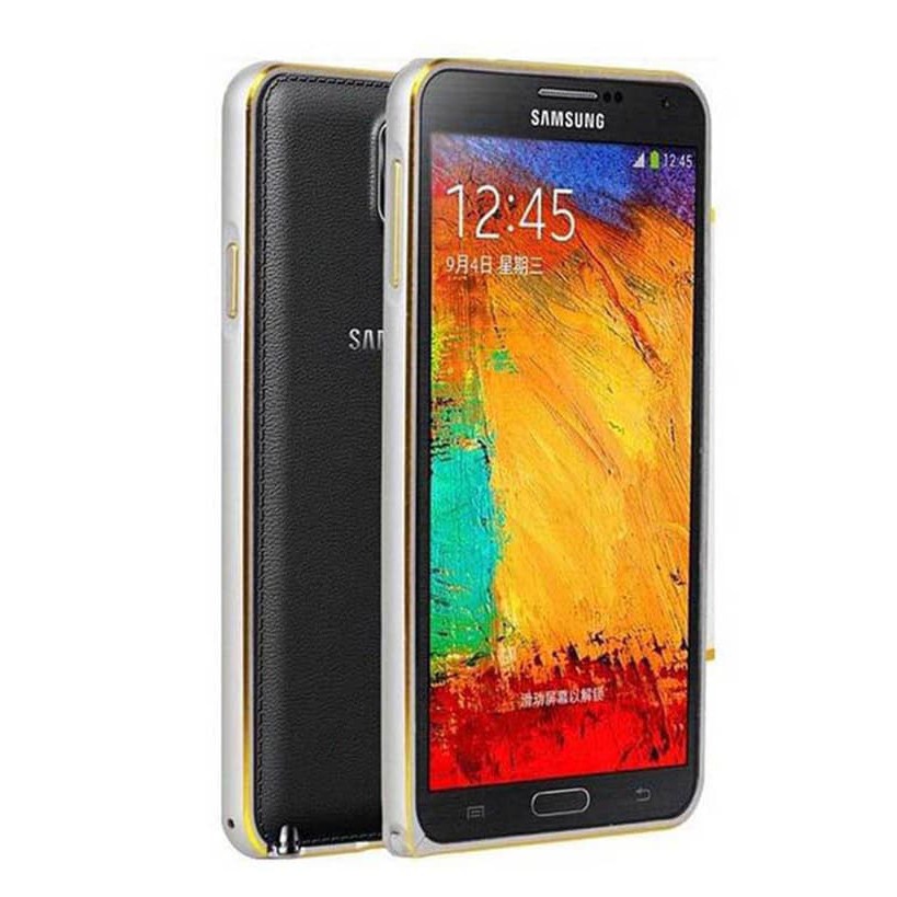 SAMSUNG E7 | E700 | CASE BUMPER ALUMINIUM METAL | LIST GOLD
