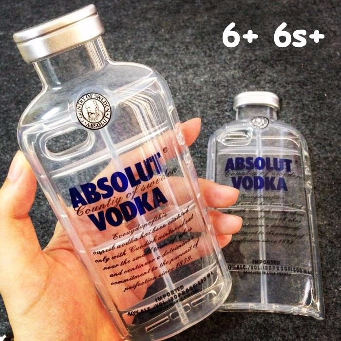 CASING HP - SOFT SILICONE ABSOLUT VODKA BLUE CASE CASING FOR IPHONE 6 PLUS-6S PLUS | Terlaris