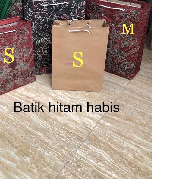 

✽ [HARGA 12 PCS] XL Paper Bag / PaperBag Batik - Polos Grosir / Lusinan Ukuran XL / Kantong Hadiah ➧