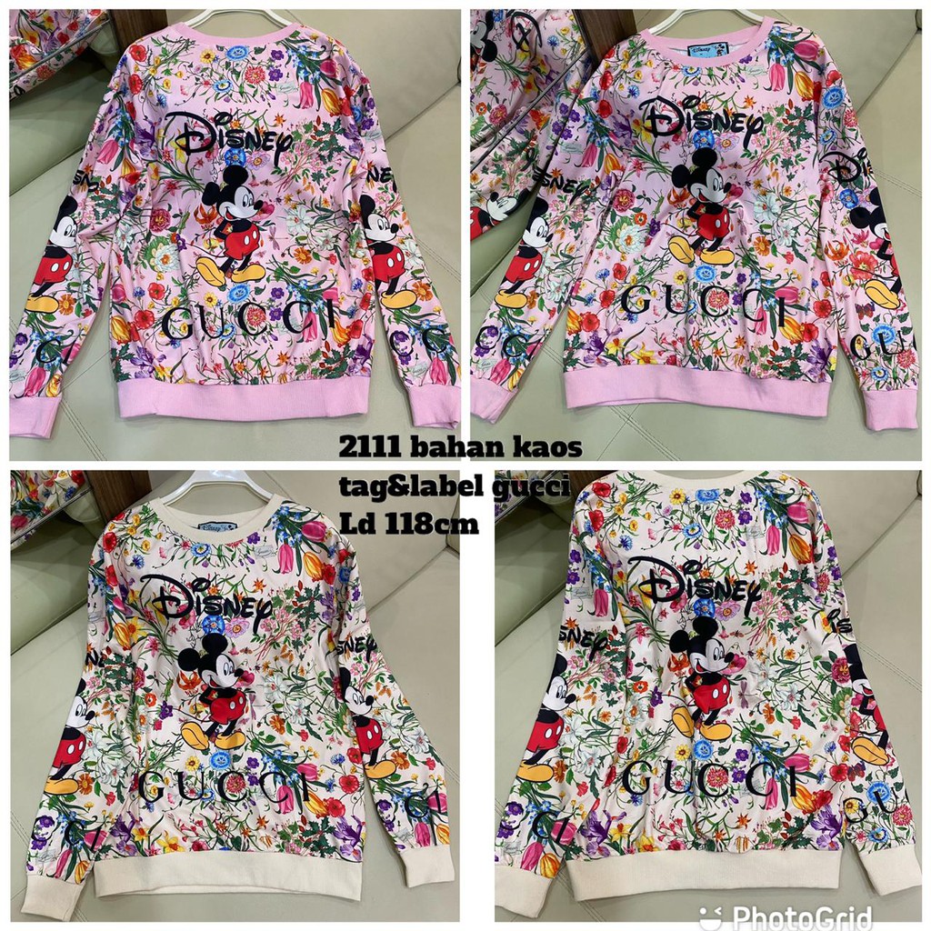 The Socialites Bazaar Sweater Disney x Gucci