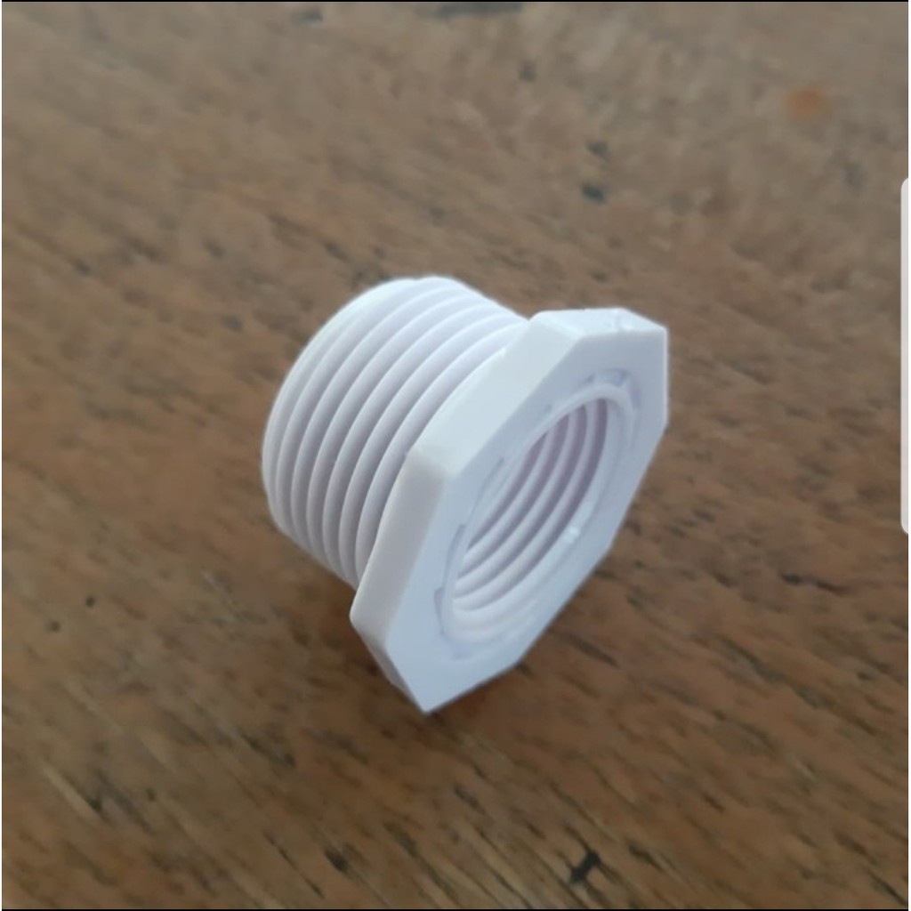 Sambungan Kran dari 1/2" inch ke 3/4" PVC/ Sok drat Keran 1/2" x 3/4"/ Konektor Kran/ Sok Drat Luar 