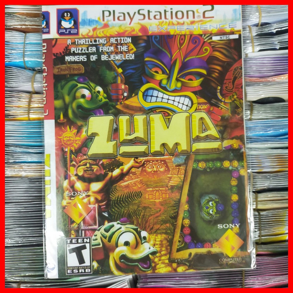 BELI 5 GRATIS 1 KASET PS2 ZUMA /ps 2 zuma