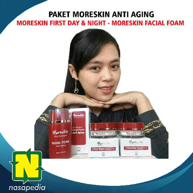 Paket Moreskin anti aging terbaru Nasa