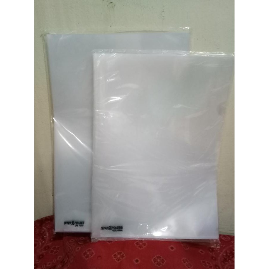 

Map Plastik L / L Folder / Clear Sleeves A4 & F4 Isi 12