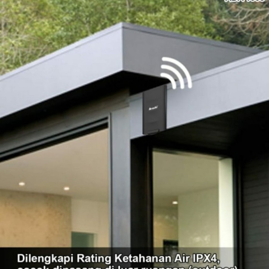 Antena Digital ARASHI ADA - 1003 Pemasangan Luar dan Dalam Ruangan