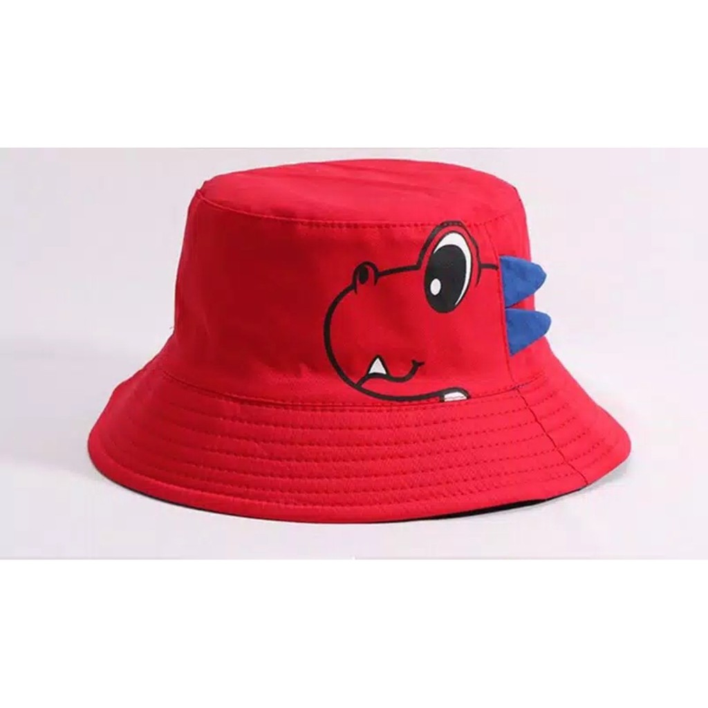 Maxkenzo Topi Fidi 2 - 5 Tahun Topi Anak BerKualitas-Merah