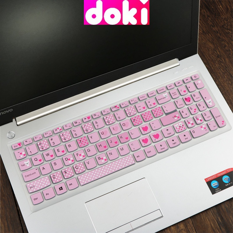 Stiker Pelindung Keyboard Bahan Silikon Untuk Lenovo Yangtian V110-15Ikb V310-15Isk 15.6 Inch