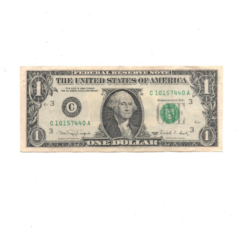 Uang kuno amerika 1988,1 dollar