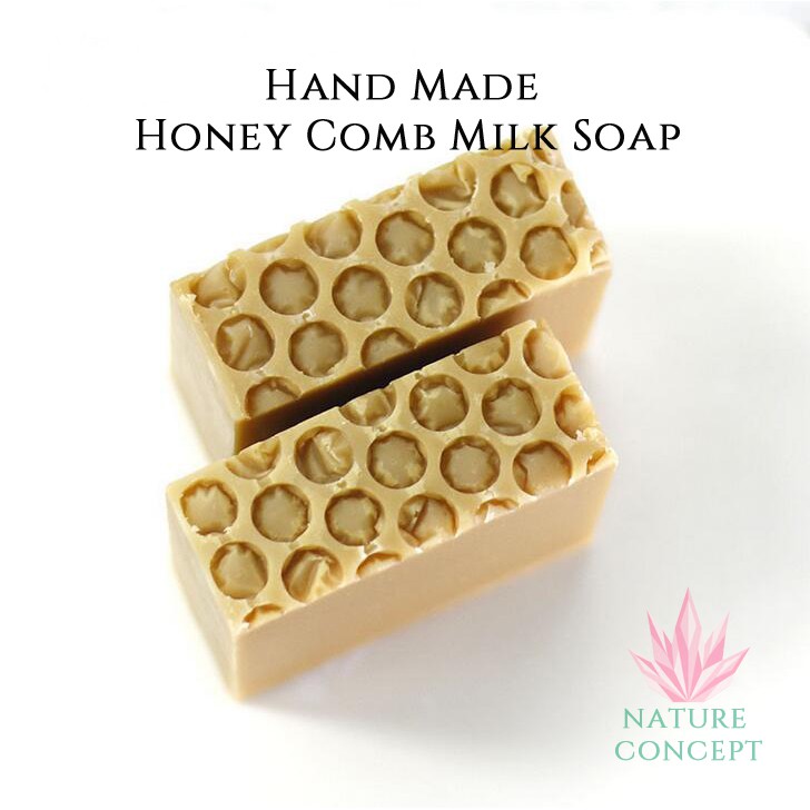 Sabun Cuci Muka Unik Organic Honey Comb Milk Soap Handmade soap