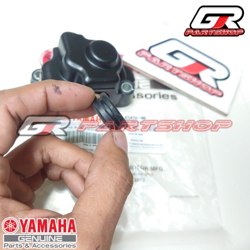 cover pompa oli set gromet f1zr ori ygp fizr fiz f1z r force1 forceone caver tutup penutup oil pump oilpump grommet karet plug