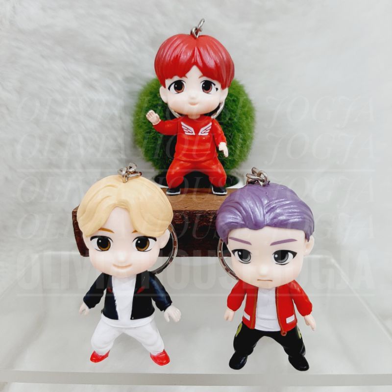 Gantungan Kunci Bt21 Chubby Gantungan Kunci Bt21 Ring