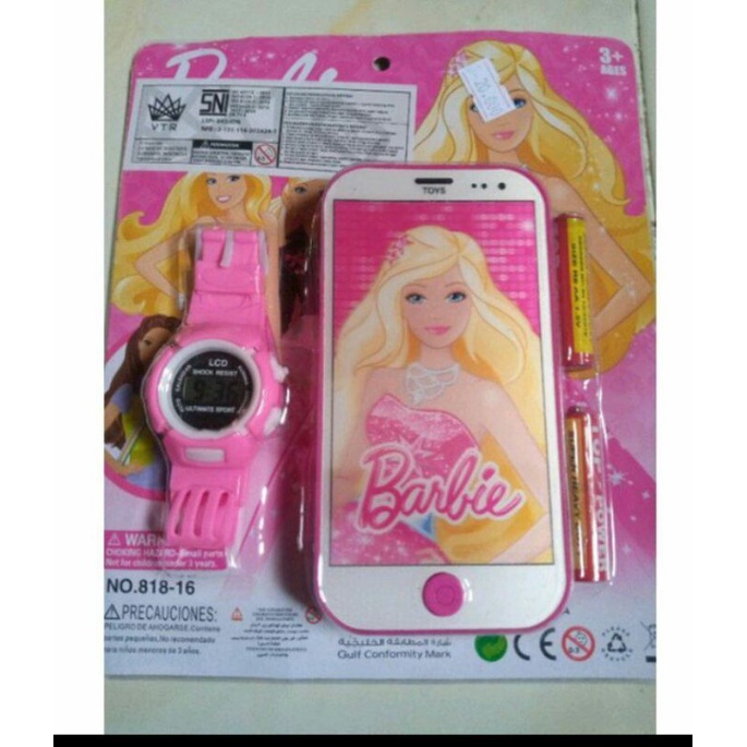 MAINAN ANAK PEREMPUAN laki laki HANDPHONE HP kacamata  jam tangan pink princess helloKitty Spiderman