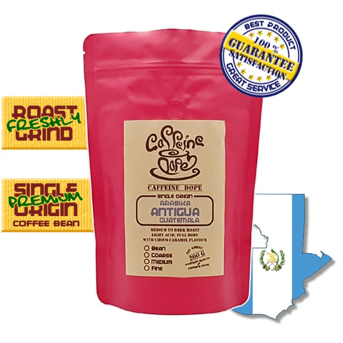 

Kopi Arabika Antigua Guatemala 200 Gr - Bean/Biji & Ground/Bubuk