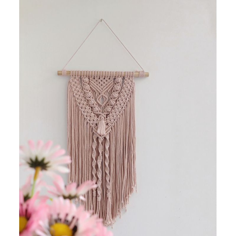 Hiasan Dinding Macrame