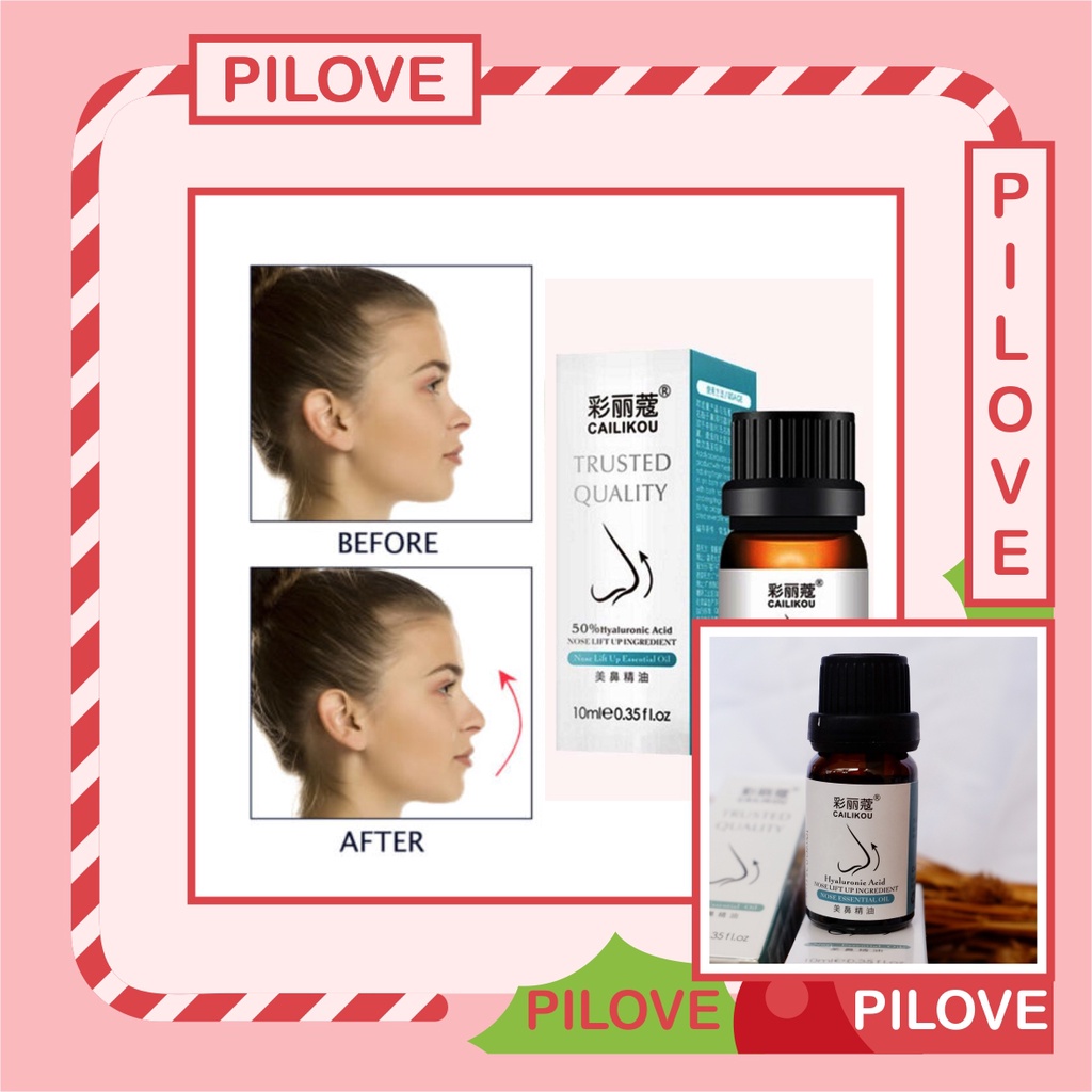 PILOVE - BISA COD Paket Ampuh Serum Minyak Pemancung Untuk Memancungkan Hidung Ori Hasil Alami Permanen dan Aman