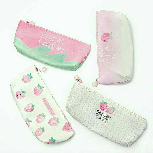 

STRAWBERRY SERIES PENCIL CASE / Kotak Pensil Impor