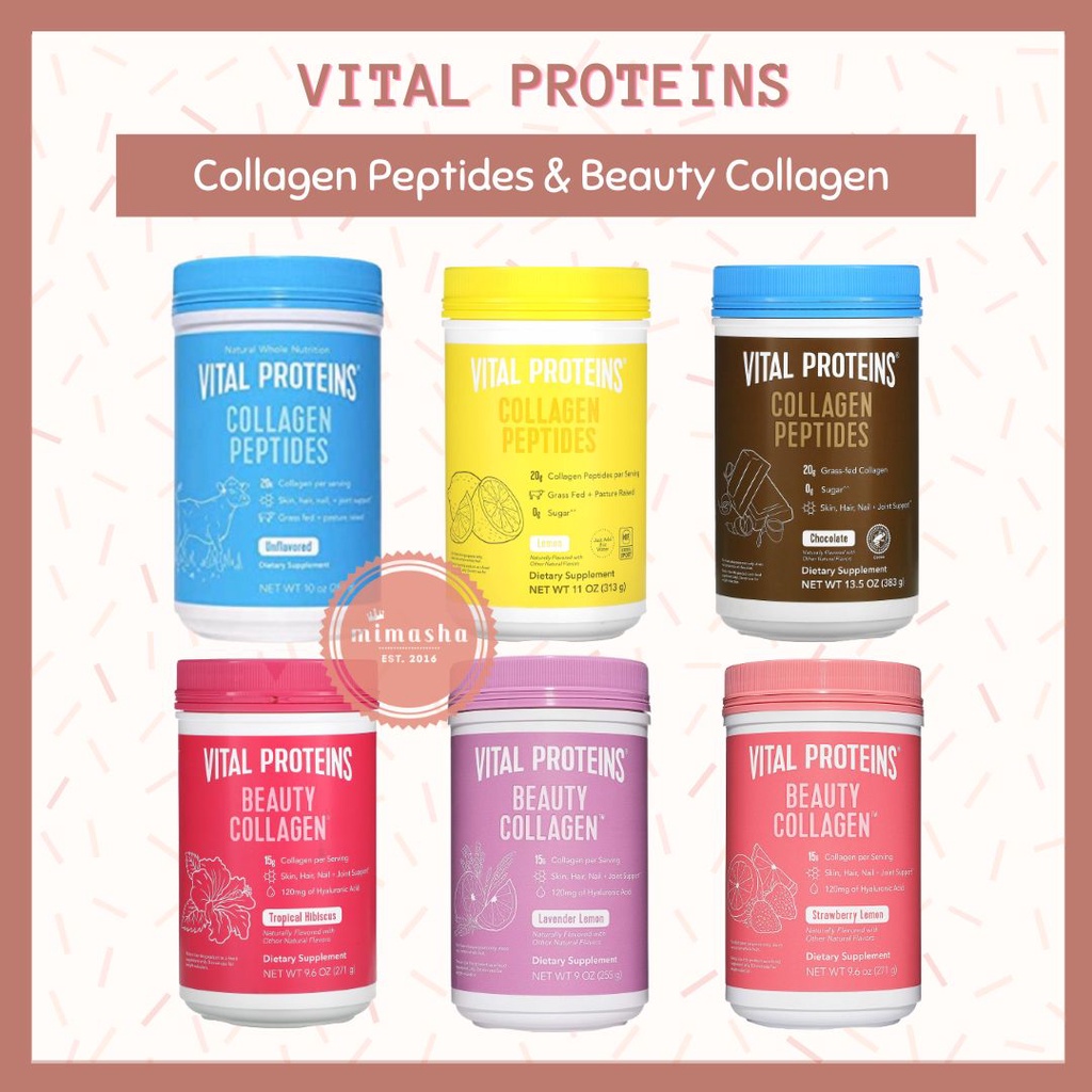 Jual Vital Proteins Beauty Collagen Peptides Minuman Kolagen Peptide ...