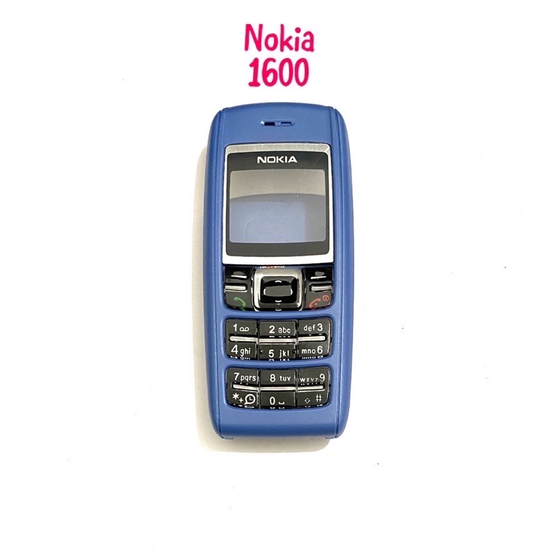 CASING NOKIA 1600 KESING + BACK COVER WARNA RANDOM