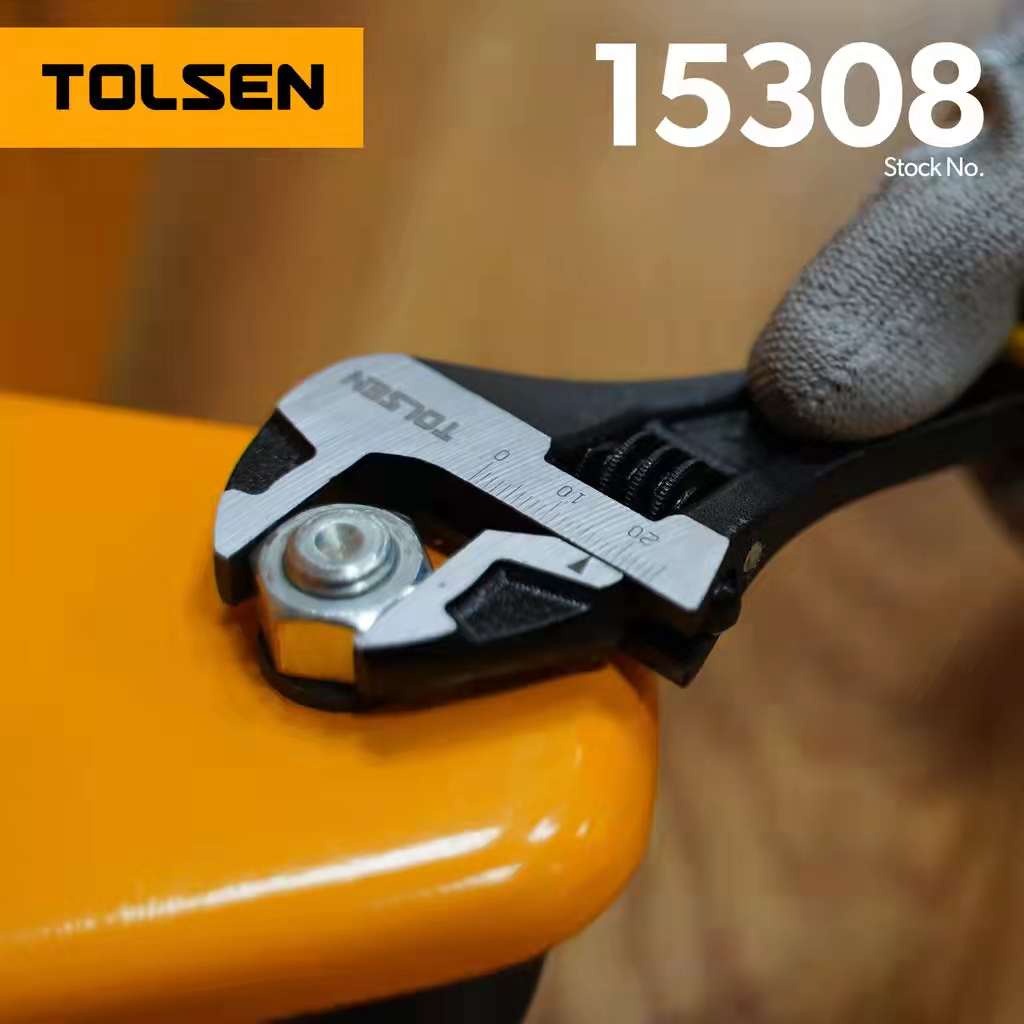 Kunci Inggris TOLSEN 10Inch | Adjustable Wrench