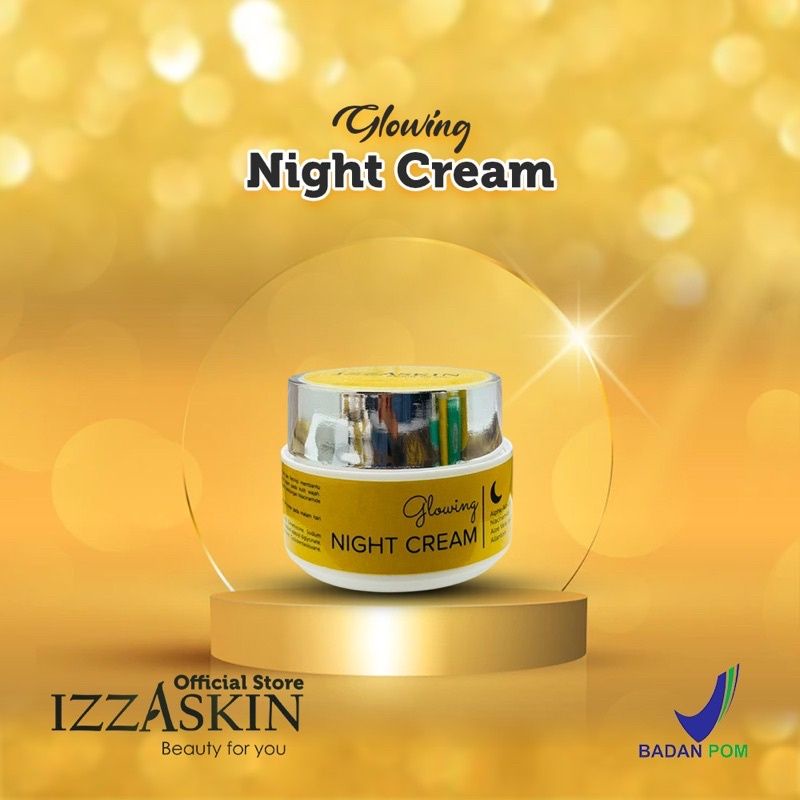 IZZASKIN GLOWING NIGHT CREAM