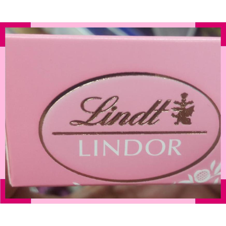 

Lindt Lindor | Strawberries and cream | isi 3 | product of italy | 37g