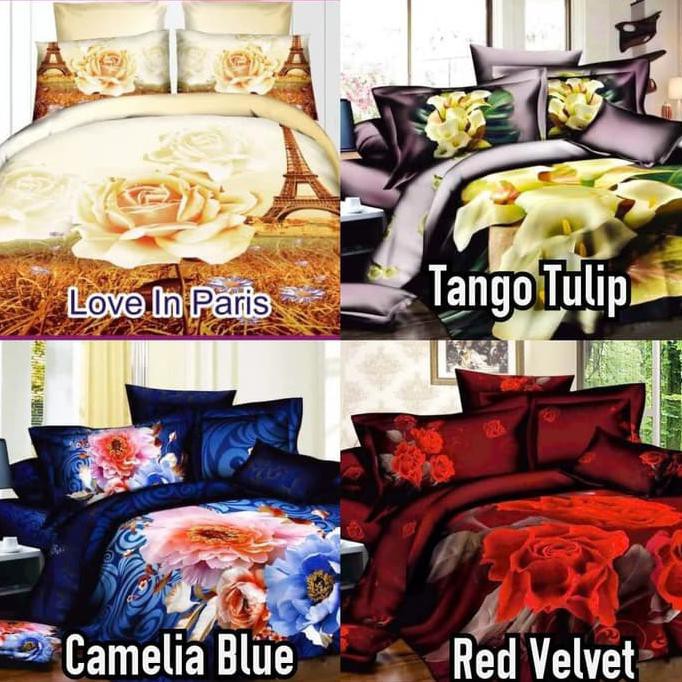 Sprei Shyra 5D Uk180 - Tango Tulip