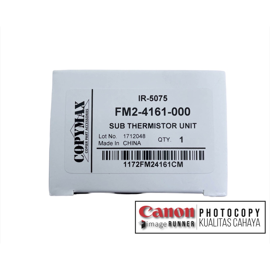 Sub Thermistor Mesin Fotokopi Canon IR 6570 /5075 Copymax