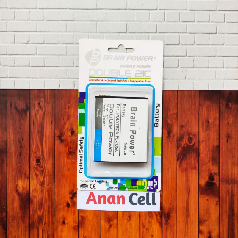 Batre baterai Polytron Wizard Quadra W7450 PL-7U5A / Batre Polytron PL-7U5A PL7U5A PL 7U5A